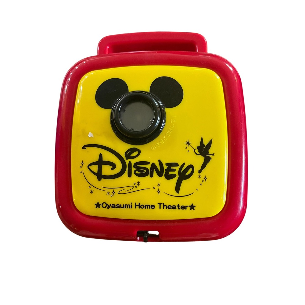 Disney Oyasumi Home Theater Projector Takara Tomy Mickey Mouse Red Yellow Toy